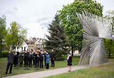Jono Jablonskio vardo skvero atidarymo ceremonija