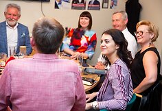 Lietuvos socialdemokratų partijos nariai laukia Europos parlamento rinkimų rezultatų