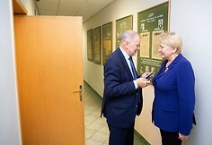 Vytenis Andriukaitis ir Rasa Budbergytė