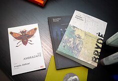 Naujo literatūros ir meno festivalio „Open Books“ pristatymo akimirka