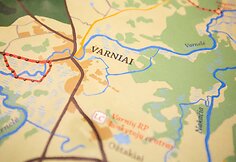 Varnių regioninio parko lankytojų centro ekspozicija