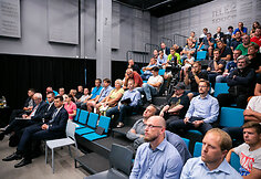 Vilniaus futbolo konferencijos akimirka