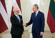 Egilis Levitas ir Gitanas Nausėda