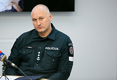 Lietuvos kriminalinės policijos biuro atlikto rezonansinio tyrimo pristatymo spaudos konferencija