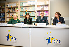 Jurgita Pečiūrienė, Rugilė Butkevičiūtė, Edvardas &Scaron;ileris, Virginija Langbakk