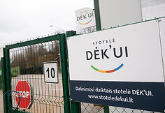 Dalijimosi daiktais stotelė DĖK'ui