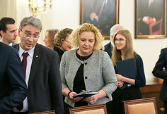 Prezidento G.Nausėdos susitikimas su &scaron;vietimo ir mokslo bendruomenių bei politinių partijų atstovais