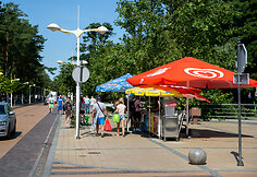 Ledų prekyba Palangoje