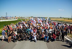 &bdquo;Aurum 1006 km lenktynių&ldquo; akimirkos prie&scaron; startą