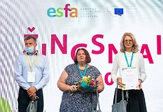 Projekto „Žingsniai 2020“ apdovanojimų ceremonija