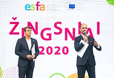 Projekto „Žingsniai 2020“ apdovanojimų ceremonija