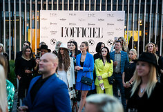 &bdquo;L'Officiel&ldquo; žurnalo rugsėjo numerio pristatymo akimirka