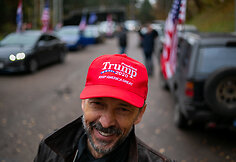 JAV prezidento Donaldo Trumpo palaikymo akcija Vilniuje