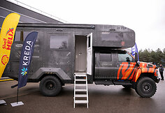 Antano Juknevičiaus komanda pristatė naują komandos sunkvežimį Dakarui