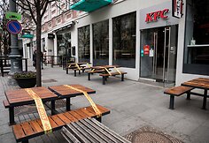Lauko kavinės Gedimino prospekte