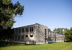 Mokykla Dieveni&scaron;kėse, kurioje planuojama apgyvendinti migrantus