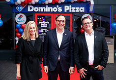 &bdquo;Domino's Pizza&ldquo; restorano atidarymo akimirka