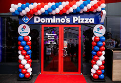 &bdquo;Domino's Pizza&ldquo; restorano atidarymo akimirka