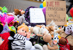 Protestas prieš galimybių pasą vaikams nuo 12 metų