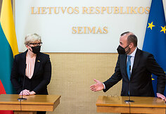 Ingrida &Scaron;imonytė ir Manfredas Weberis