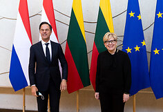 Markas Rutte ir Ingrida &Scaron;imonytė