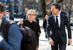 Ingrida Šimonytė ir Markas Rutte