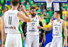 Jonas Valančiūnas ir Arnas Butkevičius