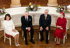 Diana Nausėdienė, Gitanas Nausėda, Belgijos Karalius Pilypas, Karalienė Mathilde