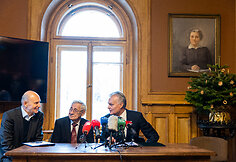 Domas Kaunas, Pranas Kiznis, Gitanas Nausėda