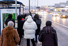 Vilniuje &ndash; vie&scaron;ojo transporto vairuotojų streikas