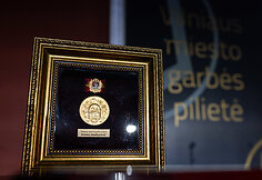 Vilniaus miesto garbės pilietės vardo suteikimo ceremonija