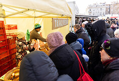 Kaziuko mugėje pardavinėti Trakų riestainiai