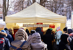 Kaziuko mugėje pardavinėti Trakų riestainiai