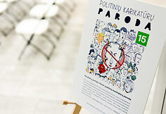 Naujienų portalo 15min politinių karikatūrų paroda