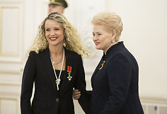 Edita Daniūtė ir Dalia Grybauskaitė