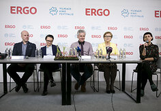 Spaudos konferencijos akimirka