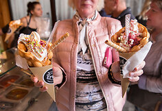 Viliojantys vafliai Palangoje