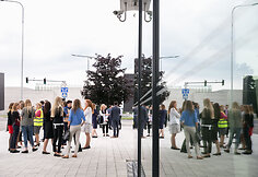 Prie&scaron;gaisrinės pratybos verslo centre &bdquo;Quadrum&ldquo;