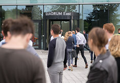 Prie&scaron;gaisrinės pratybos verslo centre &bdquo;Quadrum&ldquo;