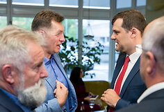 Algirdas Butkevičius ir Gintautas Paluckas