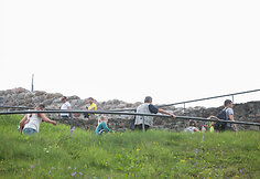 Gedimino kalno lankytojai