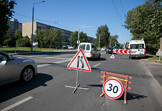 Vandentiekio avarija Kalvarijų gatvėje