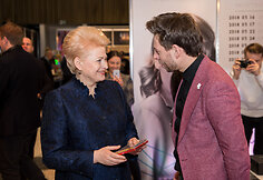 Dalia Grybauskaitė ir Jurgis Brūzga