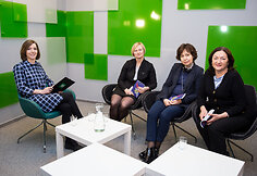 Ida Mažutaitienė, Aušrinė Žilinskienė, Milda Gembickienė ir Lolita Varanavičienė