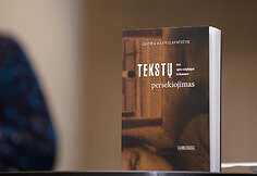 Tekstų persekiotoją Giedrą Radvilavičiūtę apklausia Gytis Norvilas