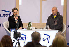 Jūratė Čer&scaron;kutė ir Sigitas Parulskis