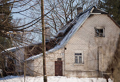 Sudegęs namas Jeruzalės gatvėje