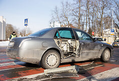 Daivos Tamošiūnaitės automobilis