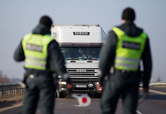Rytinio policijos reido akimirka