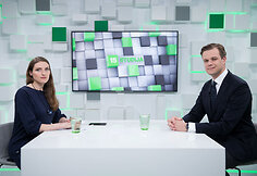 Liepa Želnienė ir Gabrielius Landsbergis